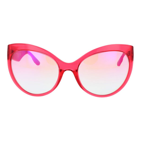 Pink Stainless Steel Sunglasses