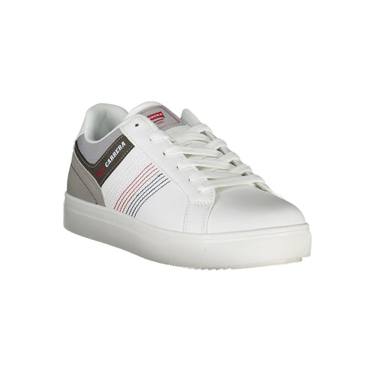Bianco Polyurethane Men Sneaker