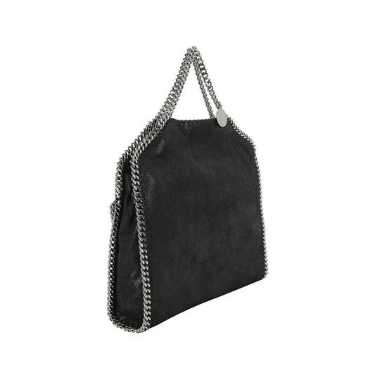 Black Polyester Shoulder Bag