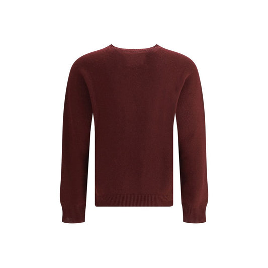 Bordeaux Fleece Wool Sweatshirt