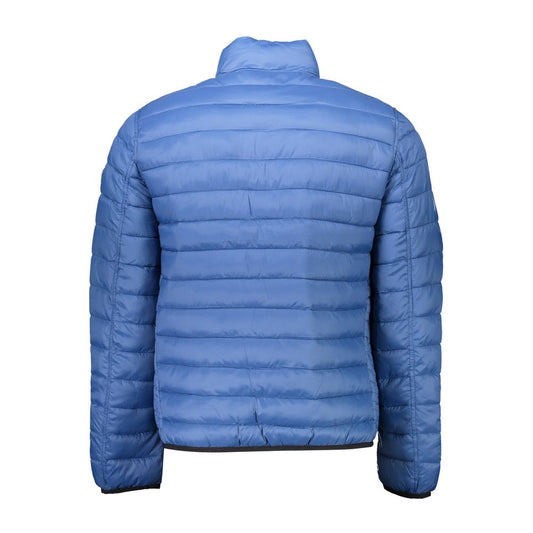 Blue Nylon Men's Jacket