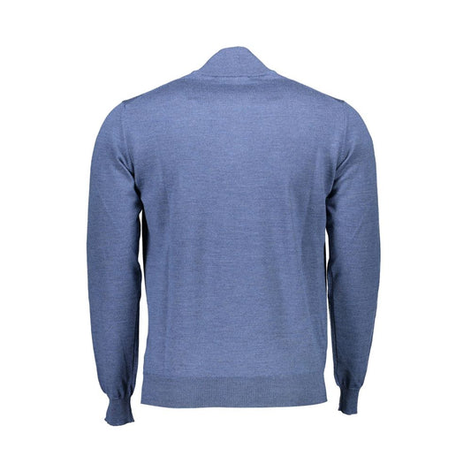 Blu Wool Men Sweater