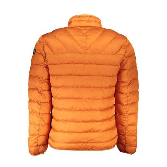 Orange Polyamide Jackets & Coat