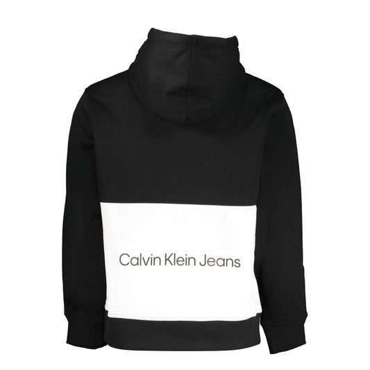 Black Polyester Men's Sweatshirt