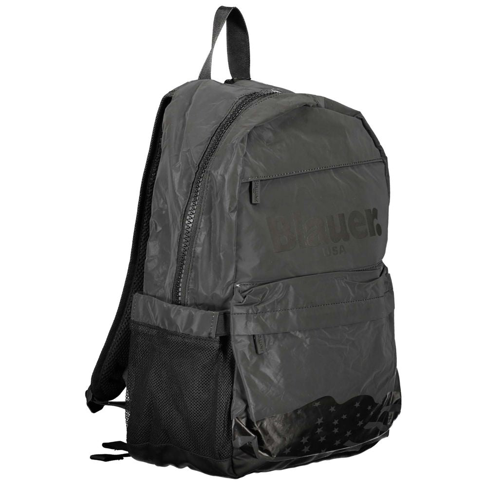 Nero Polyester Men's Backpack