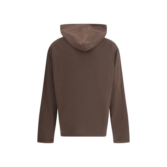 Brown Cotton Sweatshirt