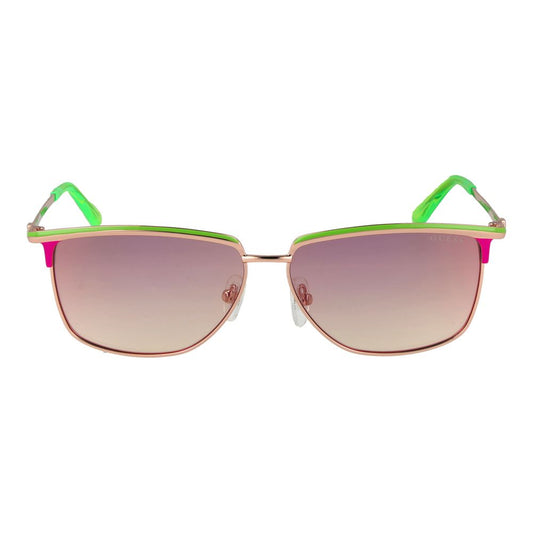 Bicolor Metal Sunglasses