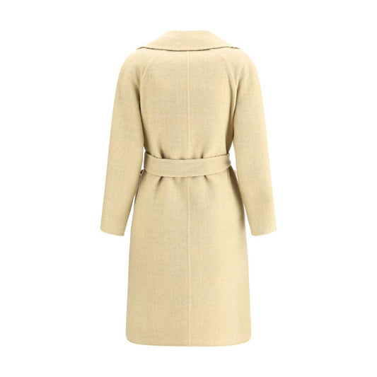Beige Wool Coat