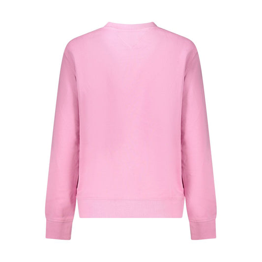 Pink Cotton Women Sweater