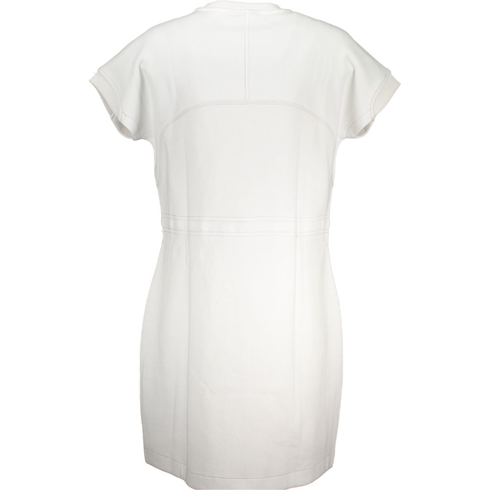 White Cotton Women Dress