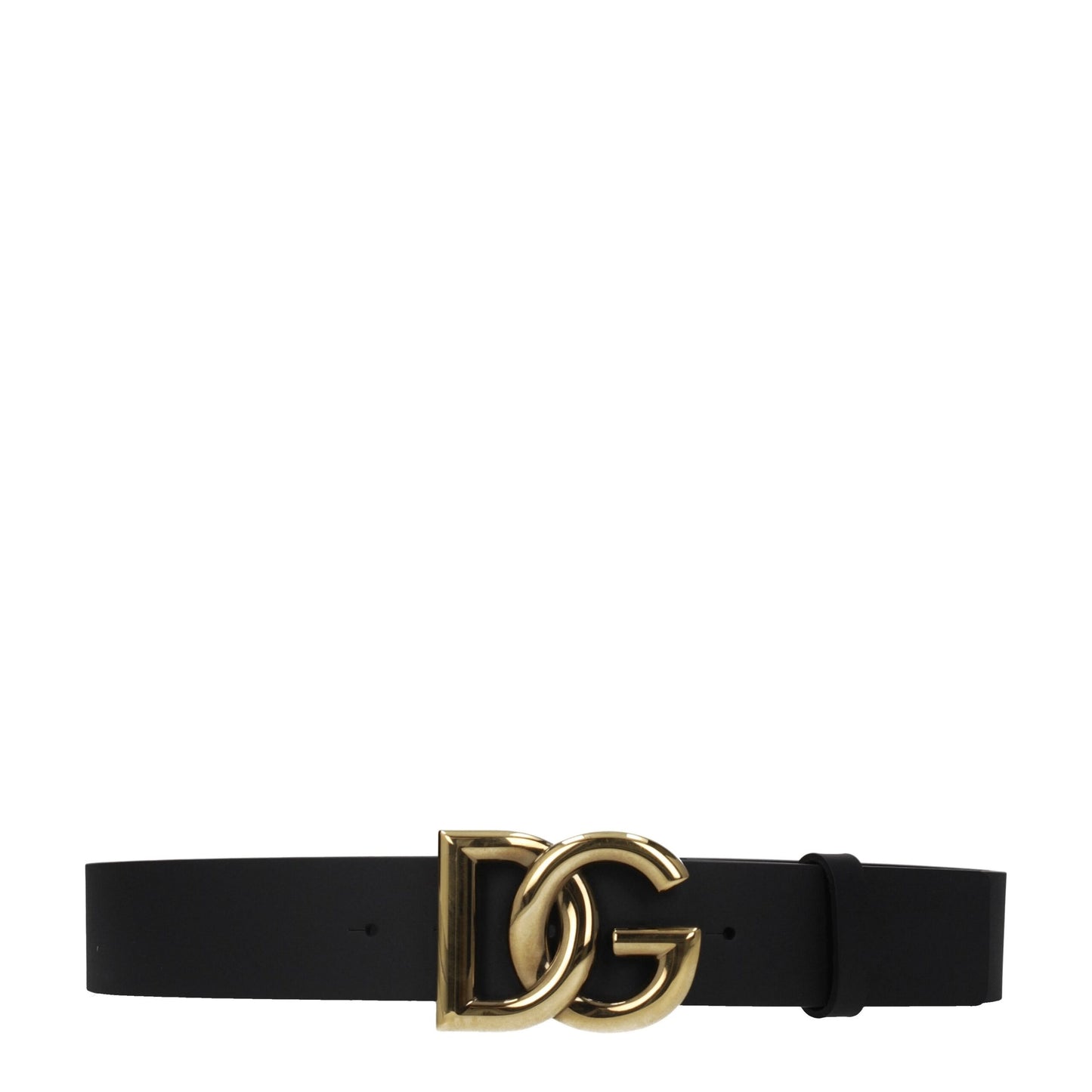Black Leather Regular Belt