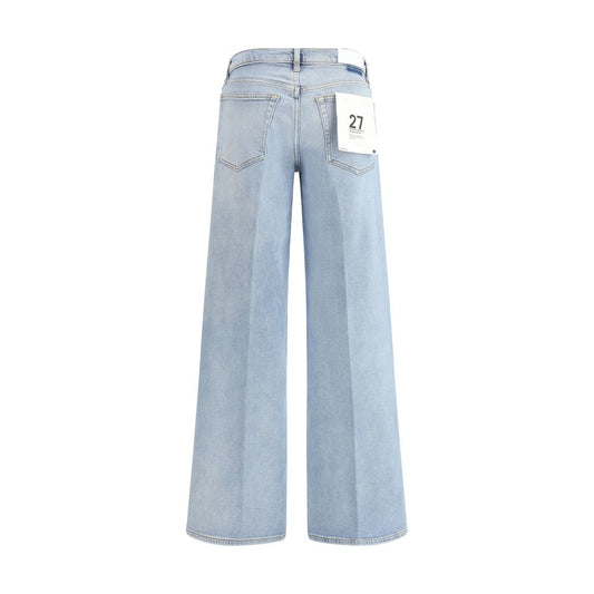 Blue Cotton Jeans Denim