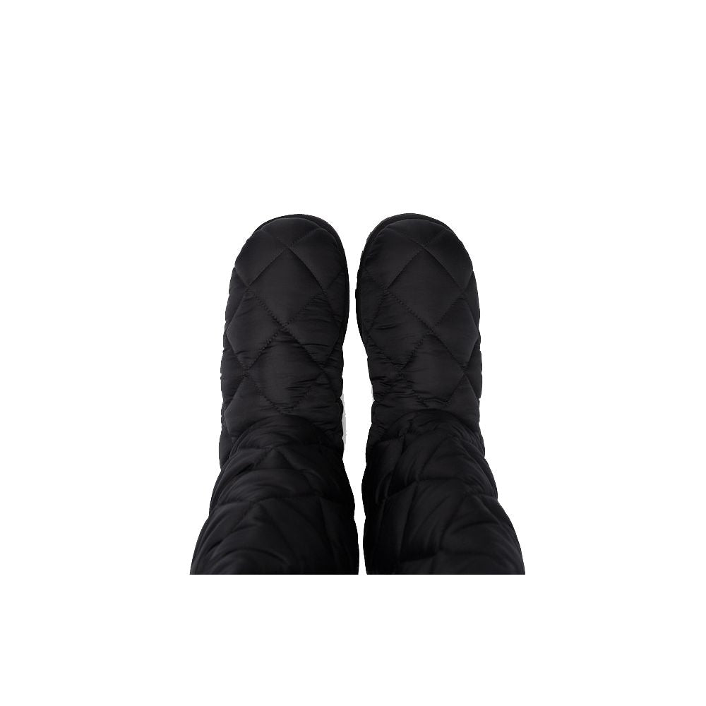 Black Nylon Men Boot