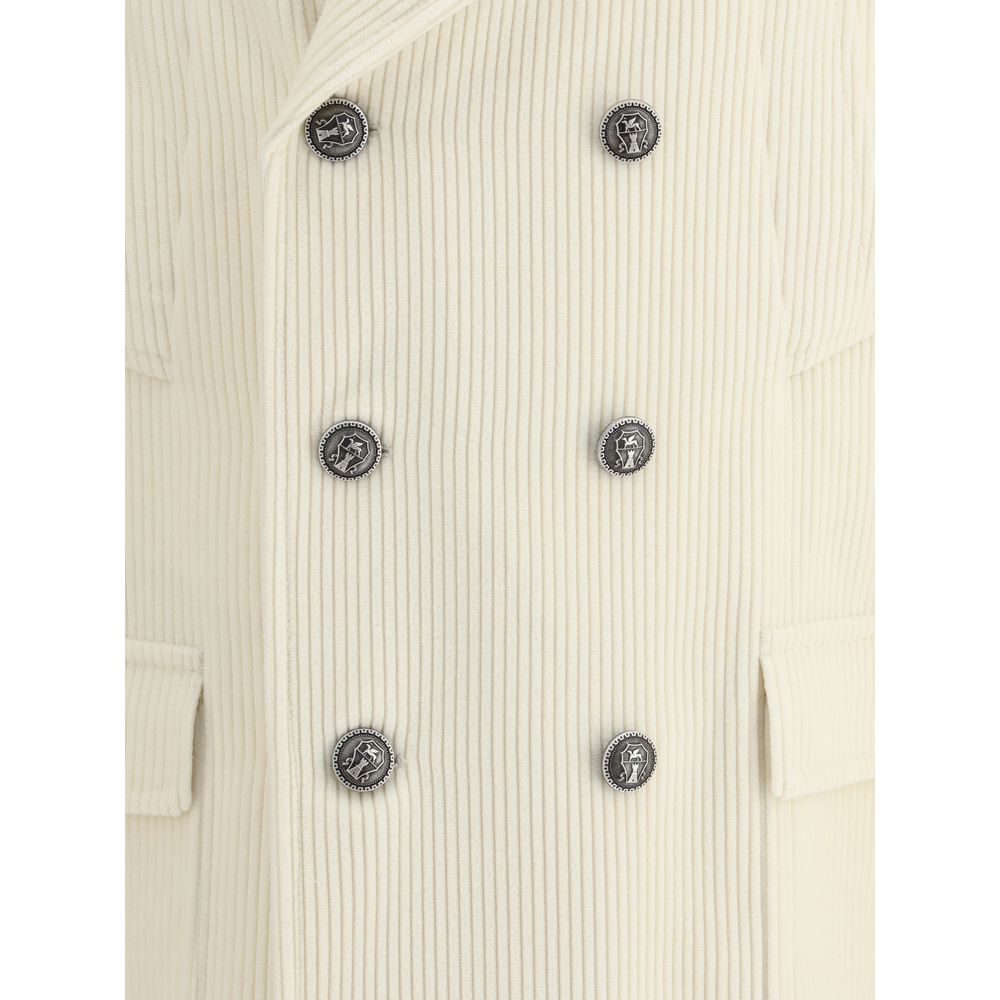 Cream Cashmere Coat