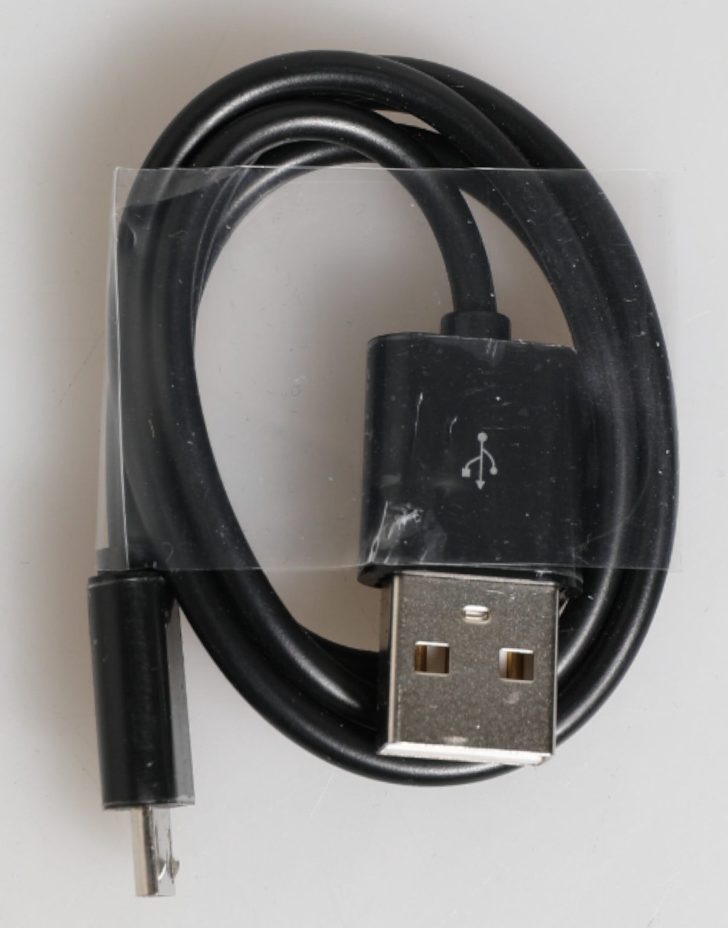 Black Leather Embossed Skin 3000mAh Power Bank Charger USB