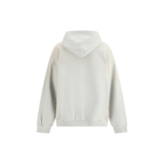 White Cotton Sweatshirt