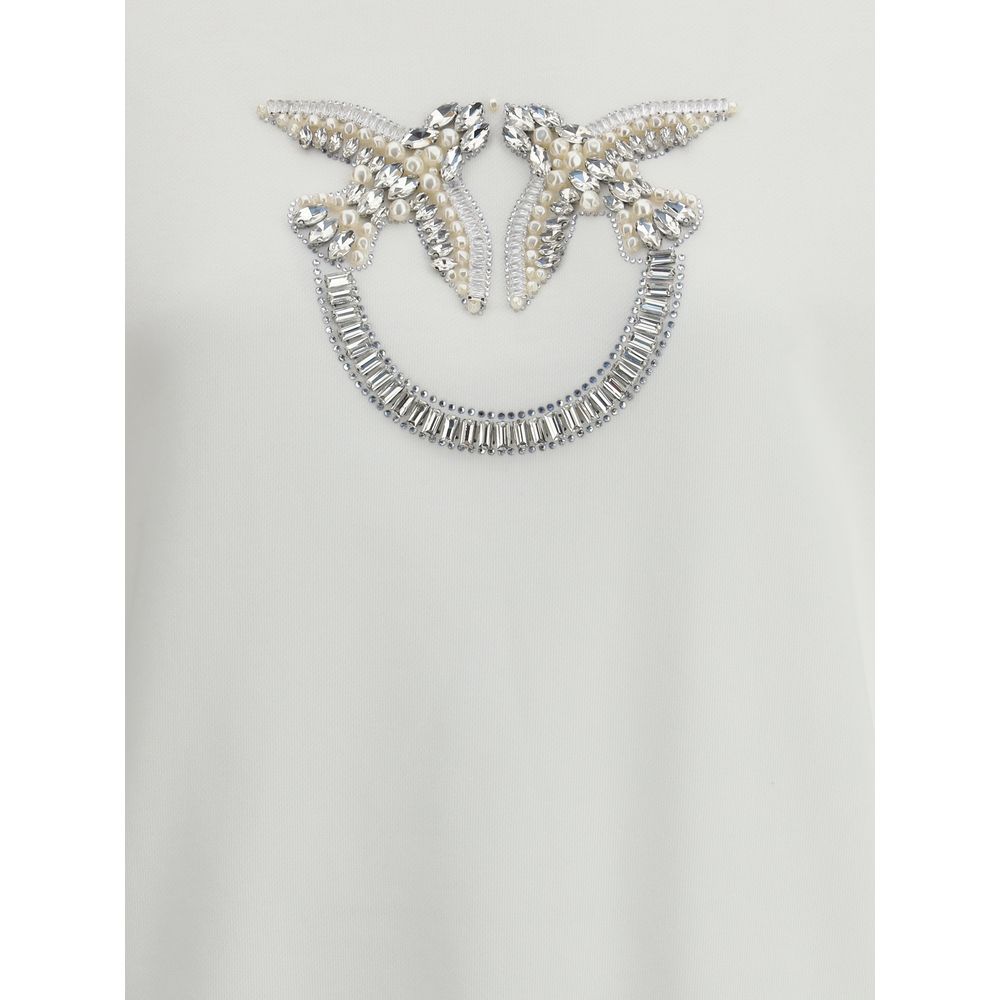 White Cotton Sweatshirt