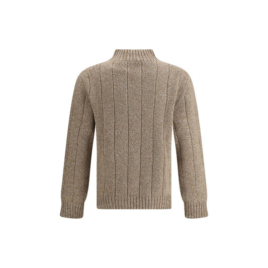 Beige Wool Sweatshirt