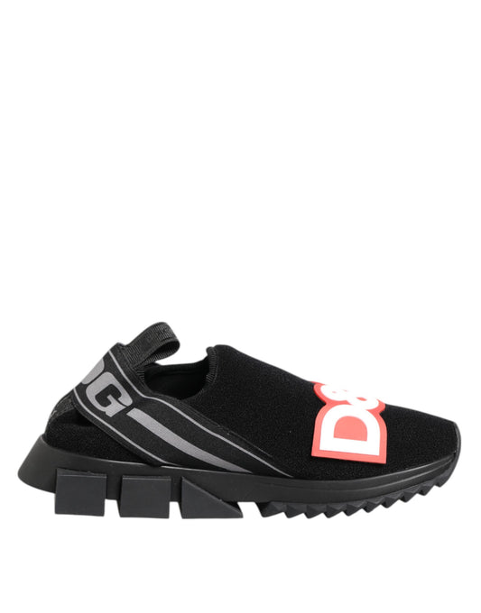 Black Grey Slip On Sorrento Sneakers Shoes