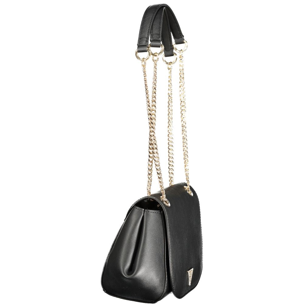 Nero Poliuretano Women Handbag