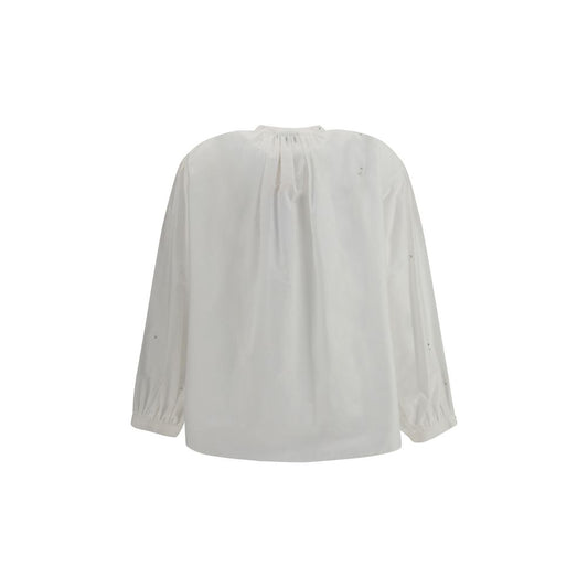 White Cotton Blouse