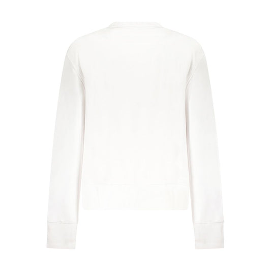 White Cotton Women Sweater