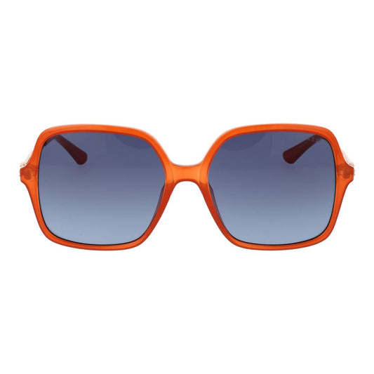 Orange Plastic Sunglasses