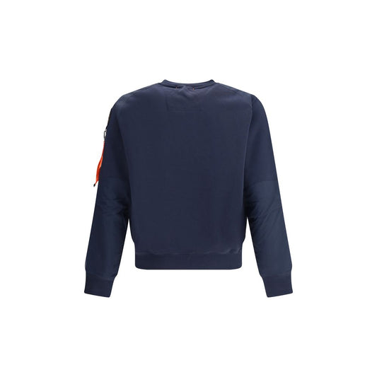 Blue Cotton Sweatshirt