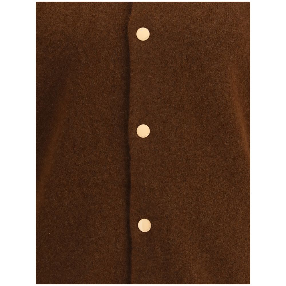Brown Cashmere Bomber