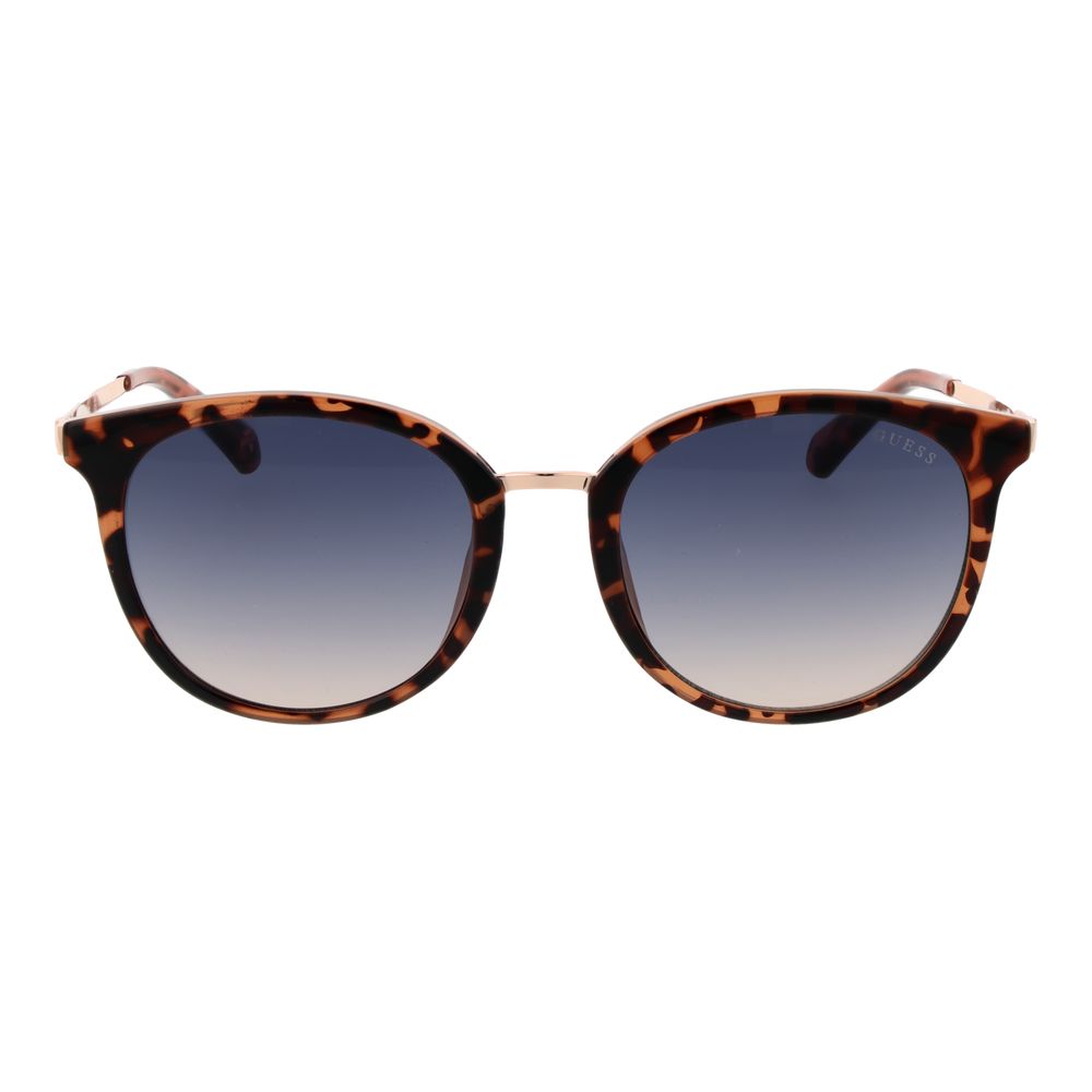 Brown Stainless Steel Sunglasses