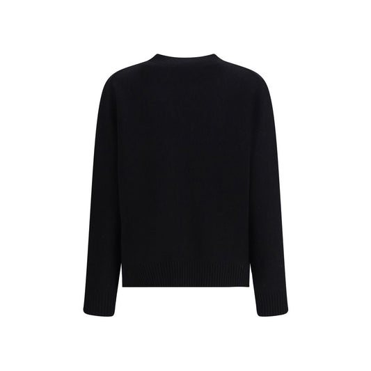 Black Wool Sweatshirt