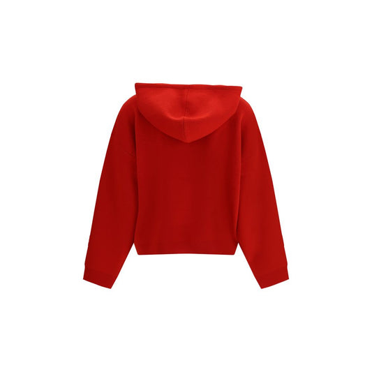 Red Wool Sweatshirt