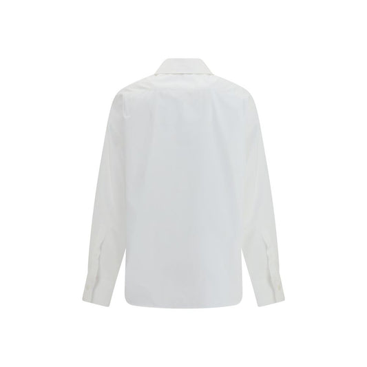 White Cotton Dress Shirt