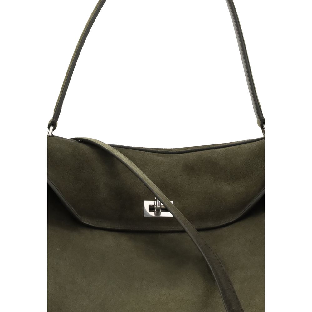Bicolor Calf Leather Bos Taurus Shoulder Bag