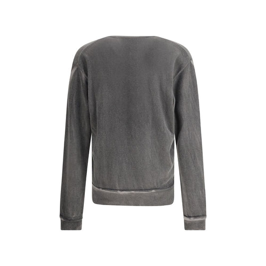 Gray Linen Sweatshirt
