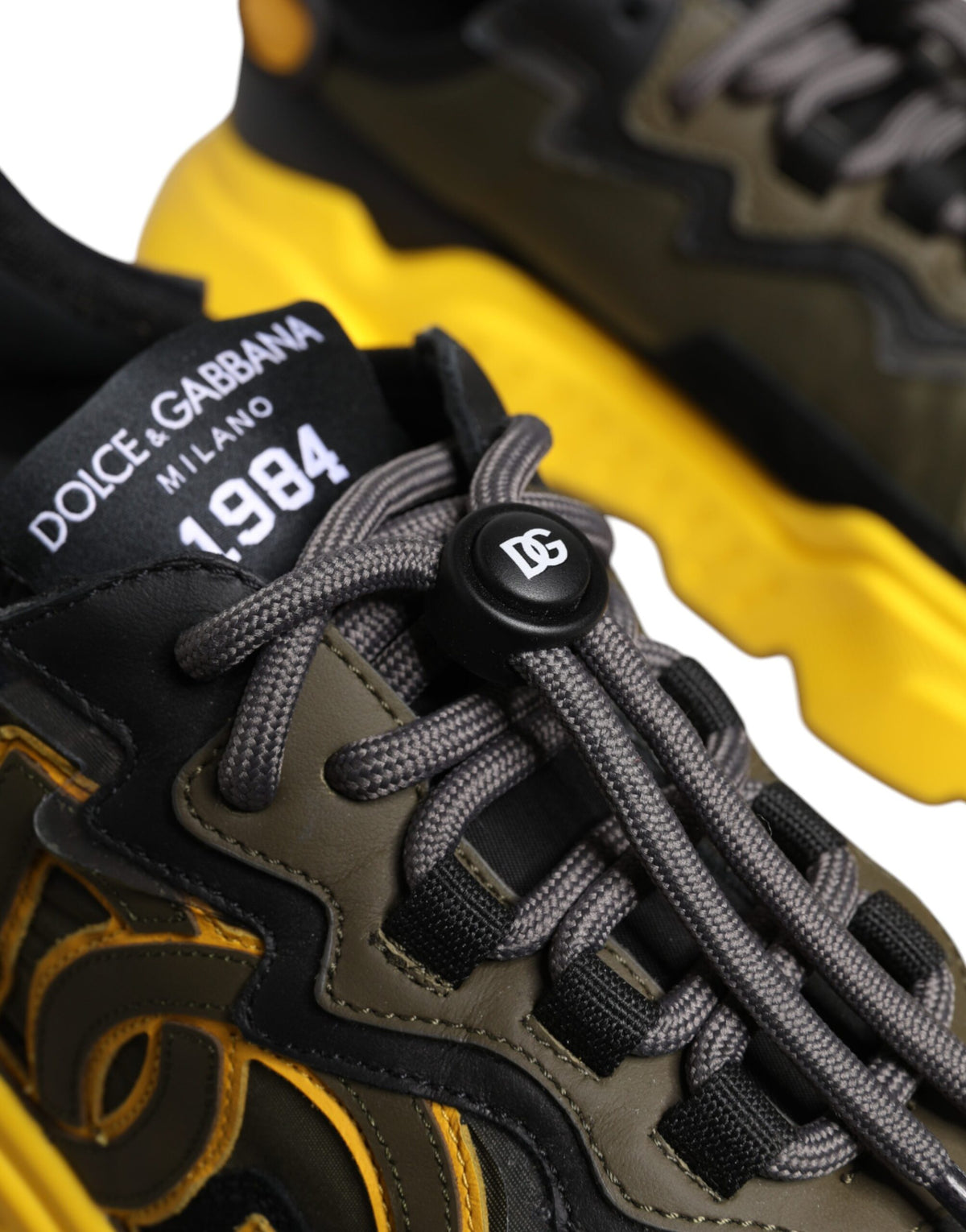 Black Yellow Daymaster Low Top Sneakers Shoes