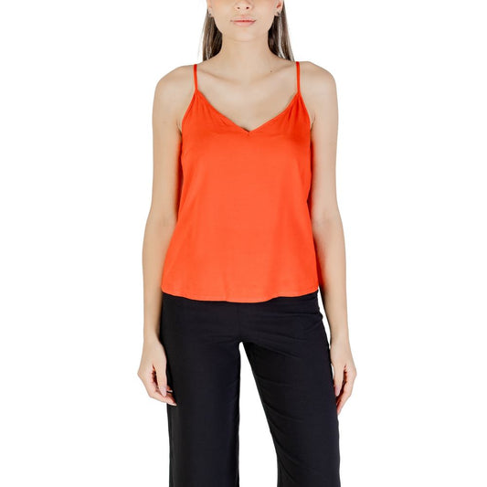 Red Viscose Tank Tops