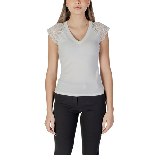 White Recycled Polyester Tank Tops
