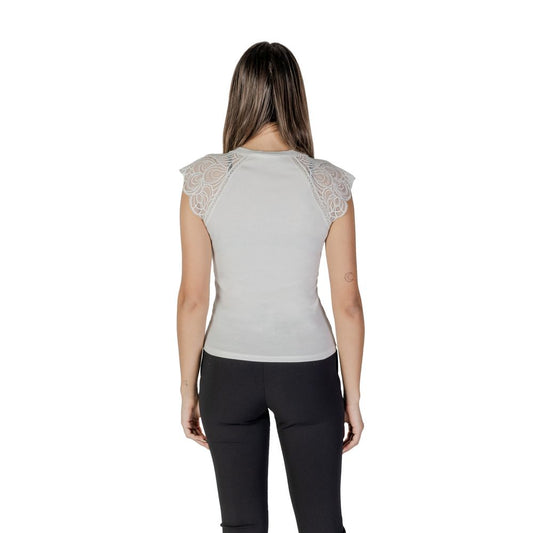 White Recycled Polyester Tank Tops