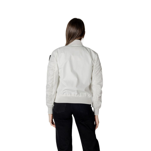 White Polyamide Jackets & Coat