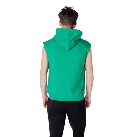 Green Cotton Hoodie