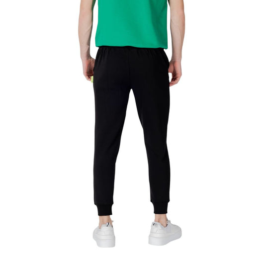Black Cotton Joggers (Workout Pants)