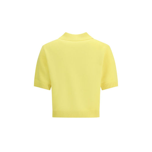 Bicolor Wool Polo Shirt