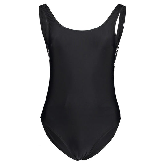 Black Elastane Swimwear