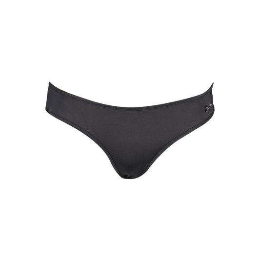 Black Elastane Swimwear