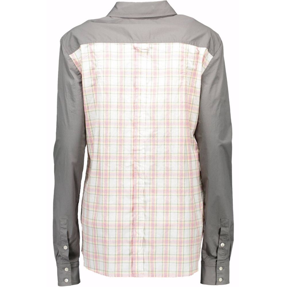 Grigio Cotton Women's Shirt