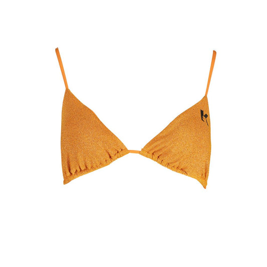 Orange Polyester Swimwear