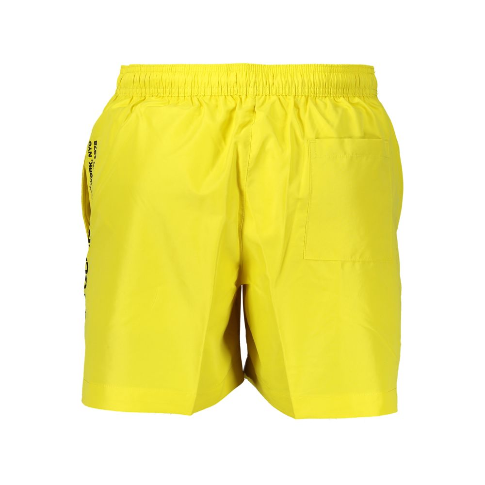Giallo Recycled Polyester Men's Swim Boxer