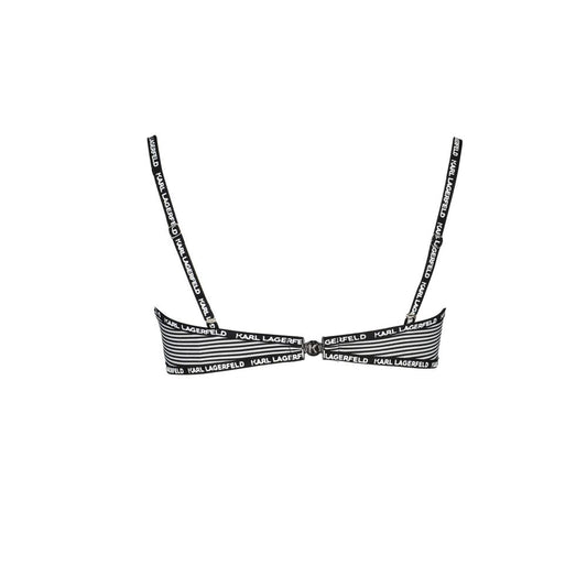 Black Elastane Swimwear