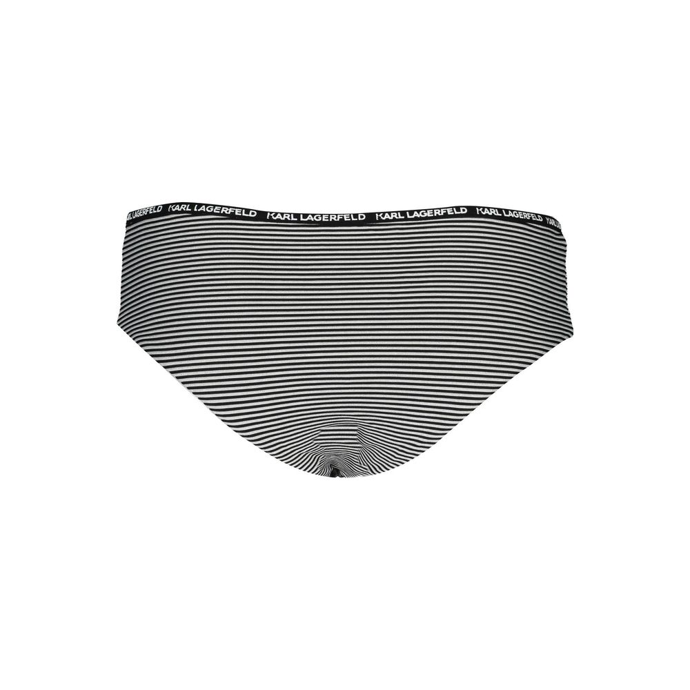 Black Polyamide Women's Swim Briefs